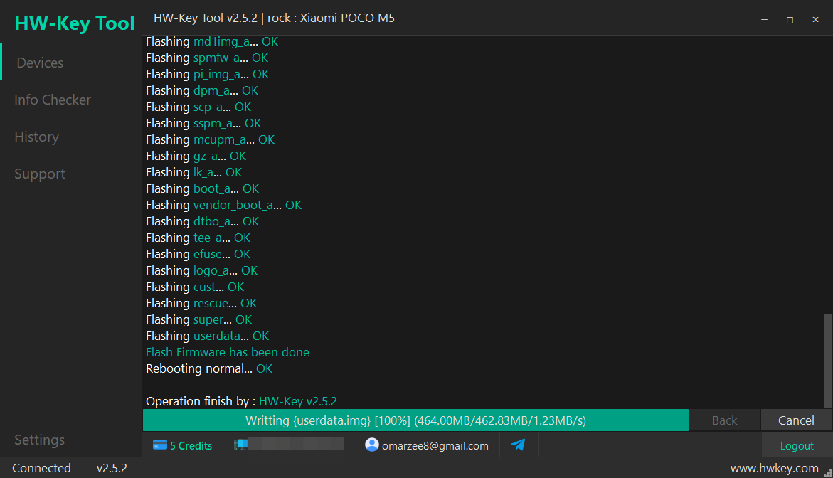 rock : Xiaomi POCO M5 Flash Firmware - MTK