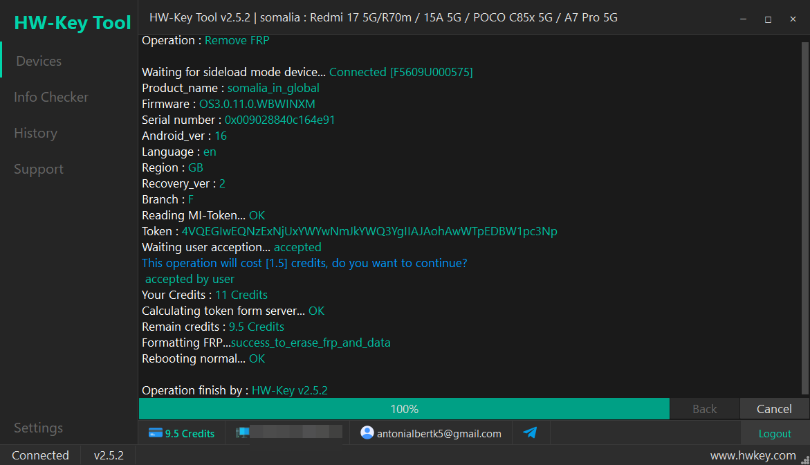somalia : Redmi 17 5G/R70m / 15A 5G / POCO C85x 5G / A7 Pro 5G Remove FRP - Sideload Mode