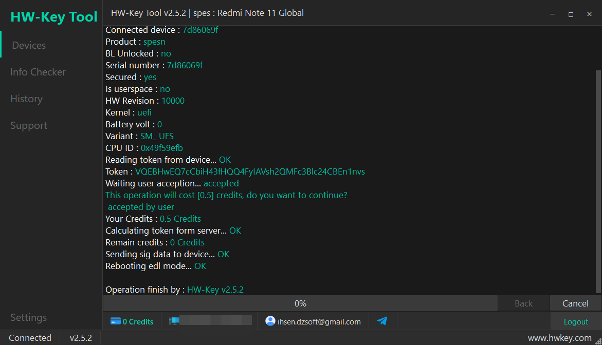 spes : Redmi Note 11 Global Fastboot to EDL